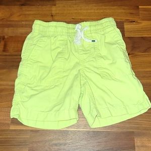 GAP 3t Boy's Neon yellow shorts